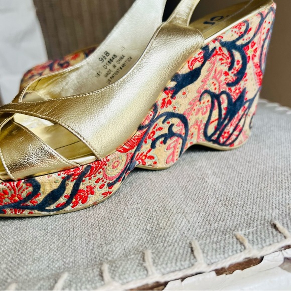 Nike Air G Series 3” Slingback Wedge Size 9.5 - Picture 4 of 12